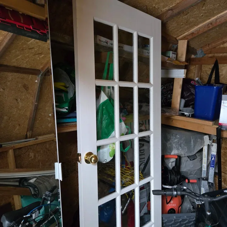 White Interior French Door - 79x30 inches image indicator(5)