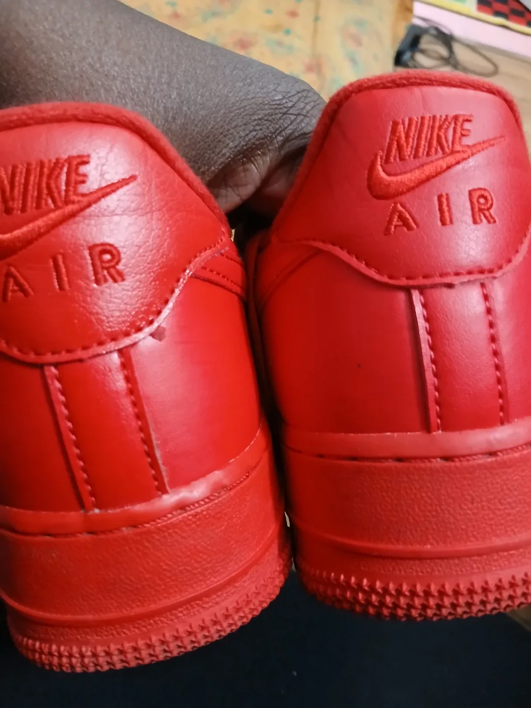 Nike Air Force 1 Red Sneakers image indicator(3)