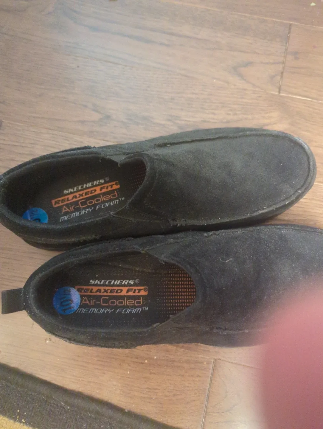 Skechers Relaxed Fit Air-Cooled Memory Foam Shoes - Size 10