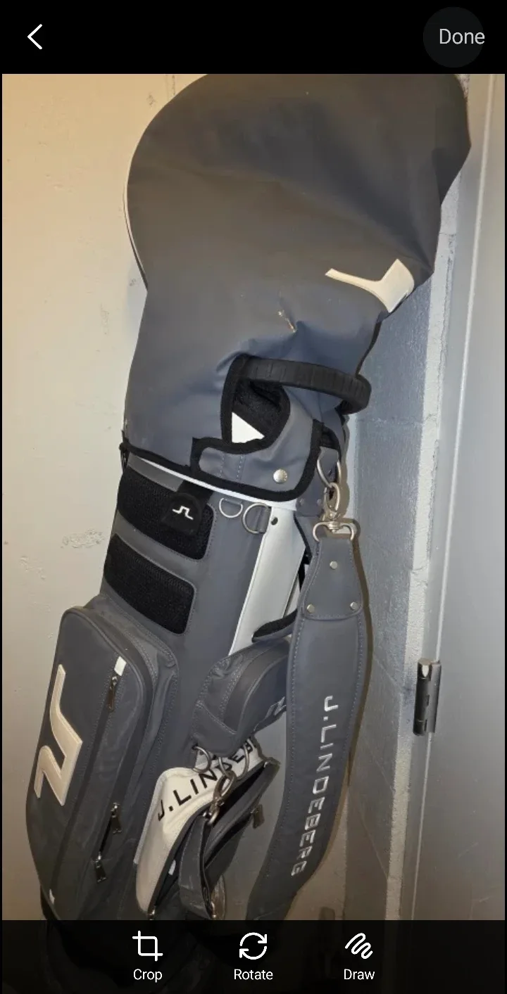 J.Lindeberg Golf Bag - Gray image indicator(2)