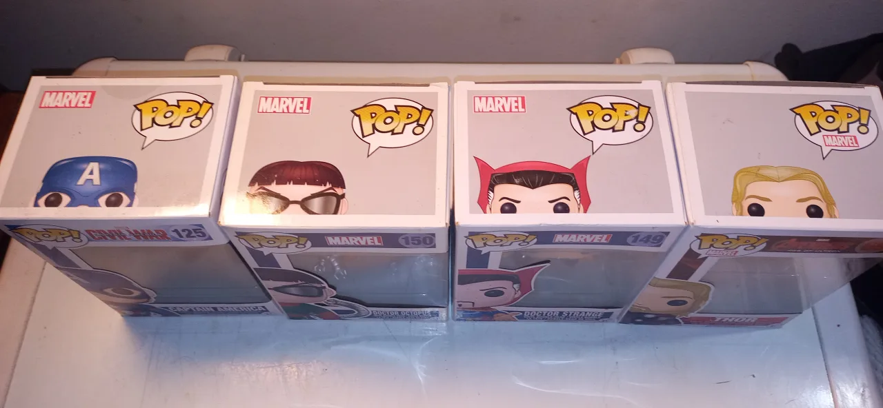 Marvel Pops figures unopened collectibles image indicator(2)