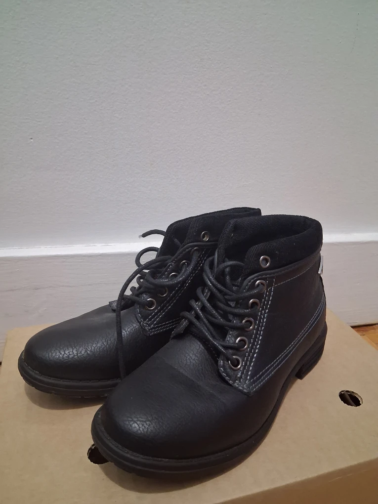 Soviet Fleet 63 Black Boots - Size 6