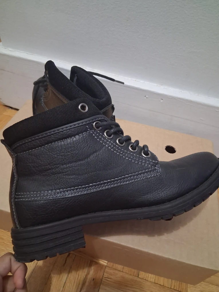 Soviet Fleet 63 Black Boots - Size 6 - photo 2