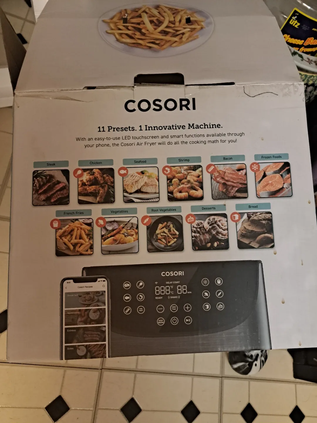 Cosori Smart 5.8-Quart Air Fryer image indicator(3)