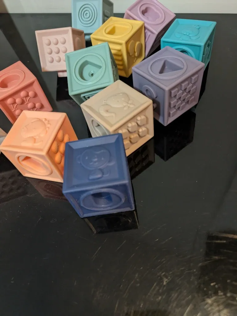 Soft Baby Building Blocks - Numbers & Animals image indicator(3)