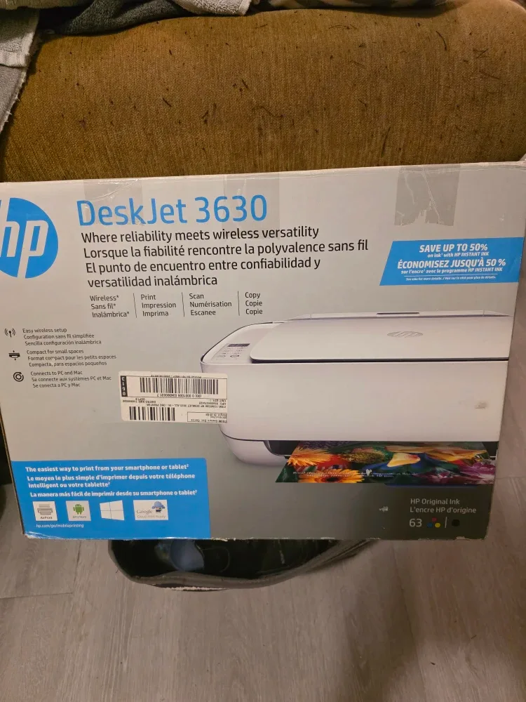 HP DeskJet 3630 Wireless Printer