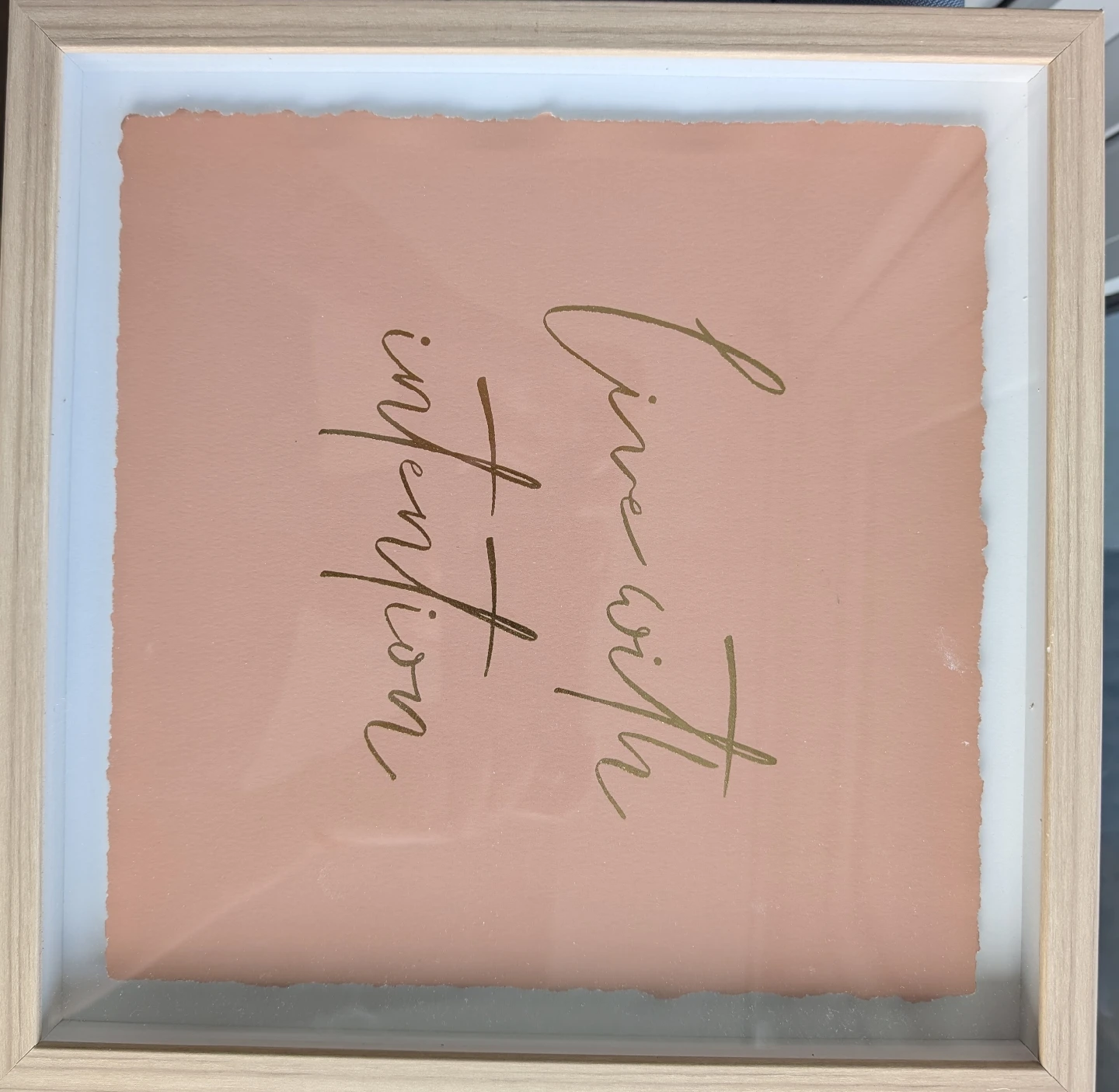 Framed Art - 'Make Your Own Magic' & 'Live With Intention' - photo 2