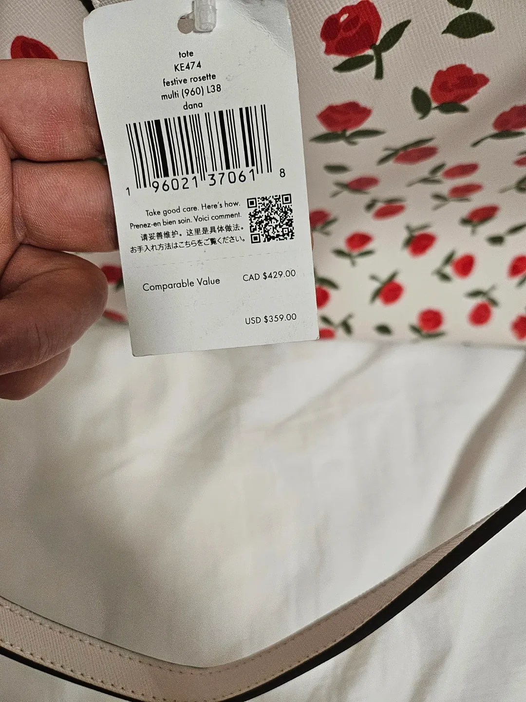 Kate Spade Tote Bag - Floral Print image indicator(8)