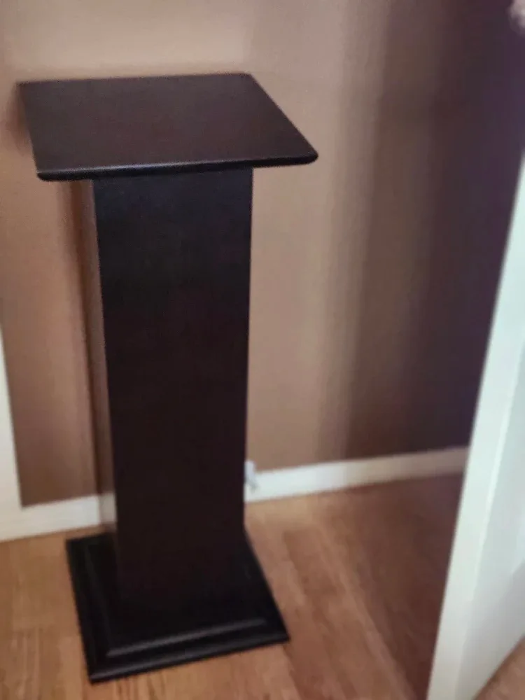 Solid Wood Pedestal Stand thumbnail