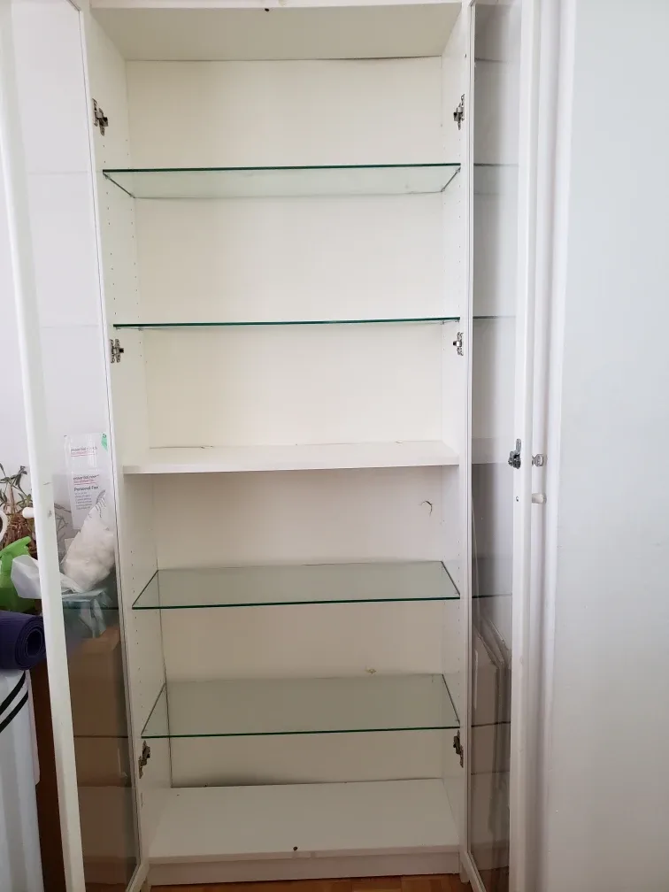 IKEA Billy Bookcase with Glass Doors image indicator(3)