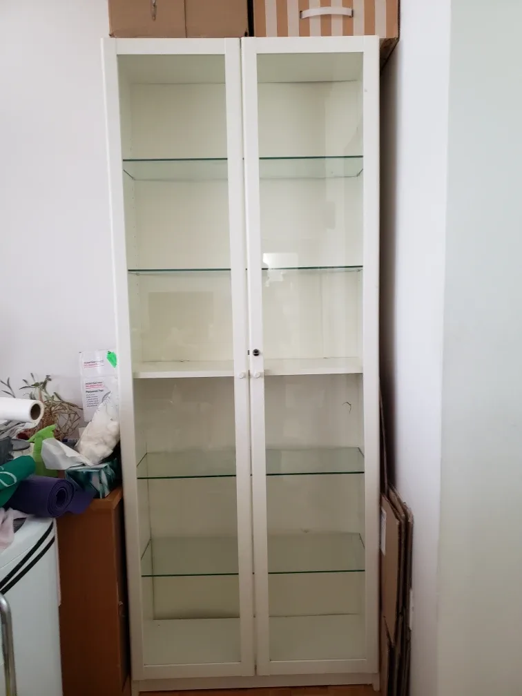 IKEA Billy Bookcase with Glass Doors image indicator(6)