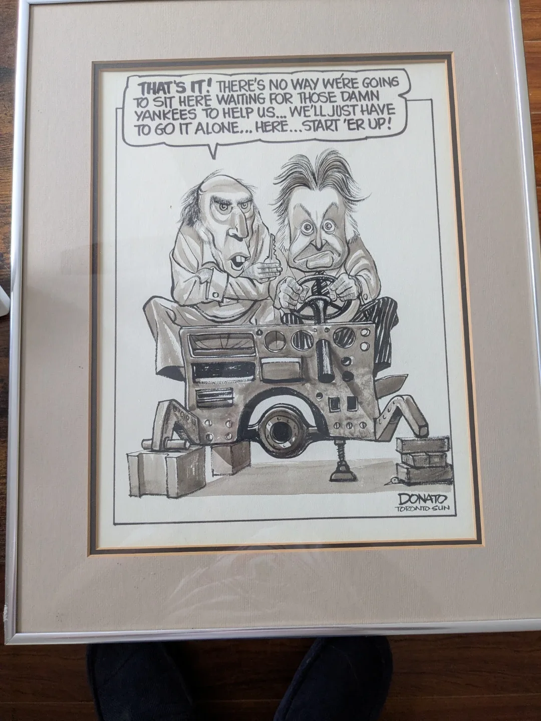 Donato Toronto Sun Cartoon Print