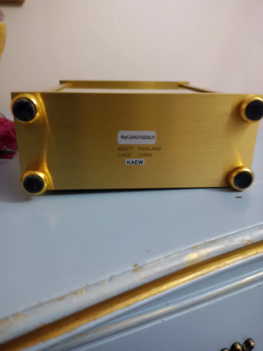 Seiko Vintage Carriage Clock - Gold Finish image indicator(6)