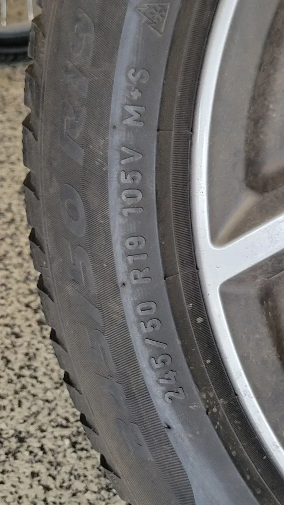 OEM BMW X3 X4 winter wheels 19 inch styling 694 ferric grey image indicator(7)