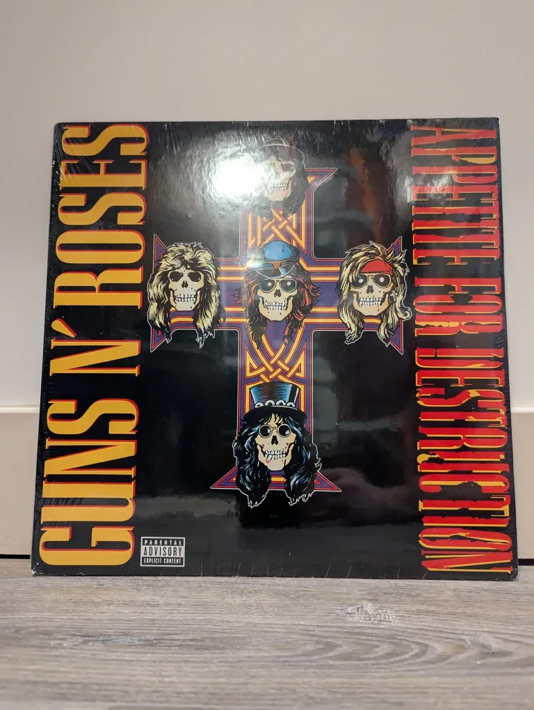 Guns N' Roses Appetite For Destruction Vinyl Record