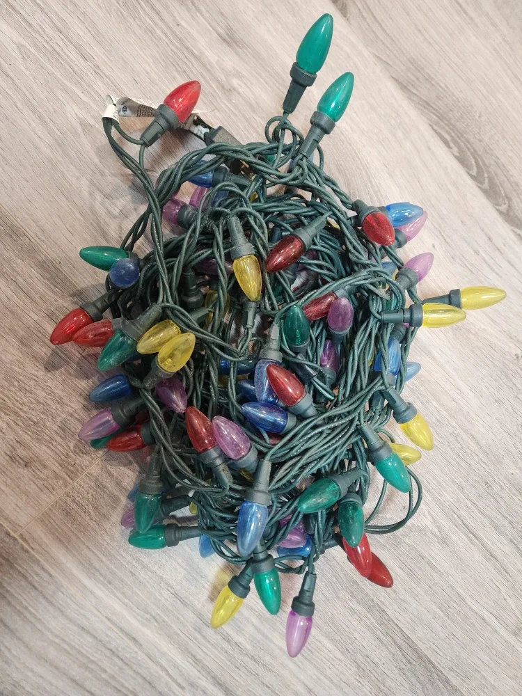Multicolor Christmas String Lights