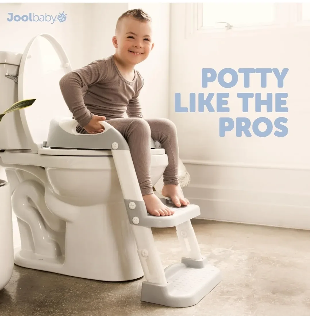 Potty Training Ladder - Gray - NEW image indicator(3)