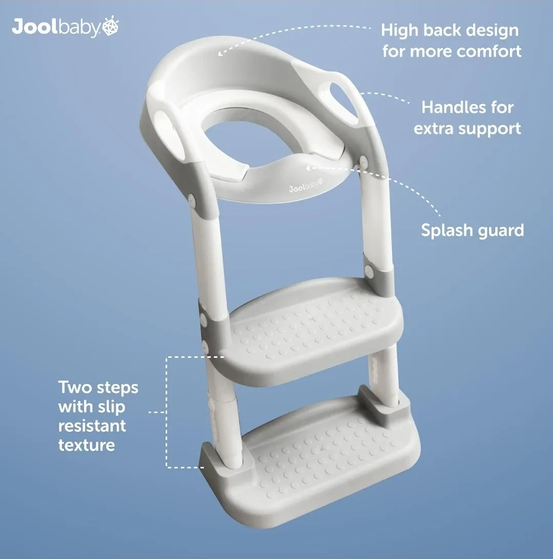 Potty Training Ladder - Gray - NEW image indicator(4)