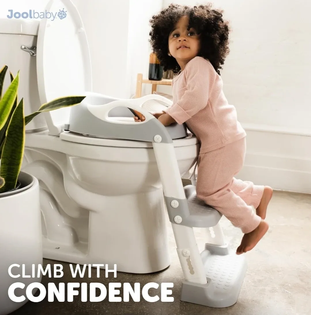 Potty Training Ladder - Gray - NEW image indicator(6)