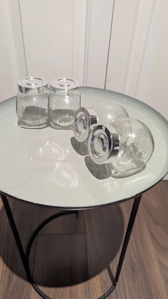 IKEA Glass Jars with Lids - Set of 4