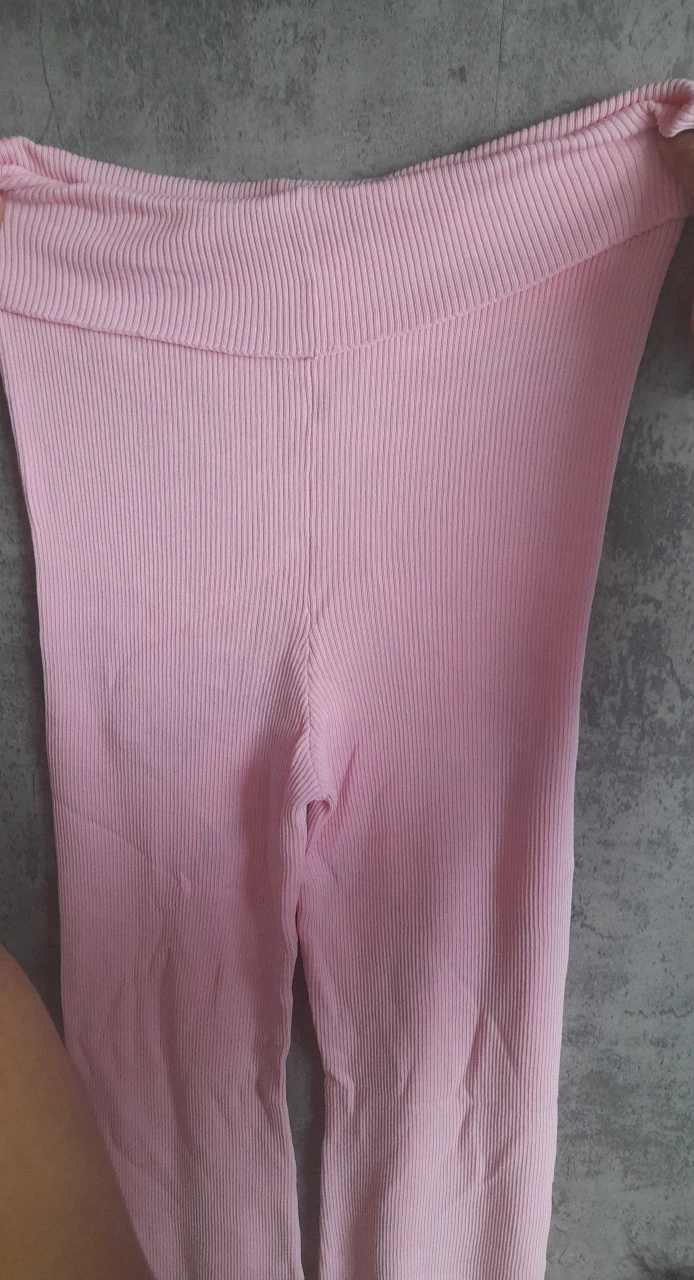 Fashion Nova Pink Ribbed Set - photo 2