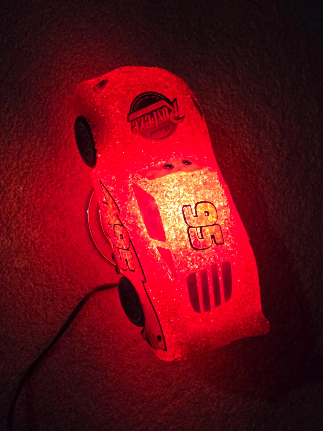 Disney Pixar Cars Lightning McQueen Night Light image indicator(2)