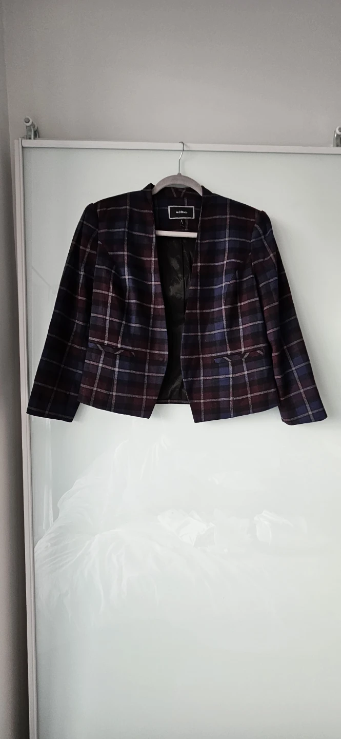 Le Chateau Plaid Blazer - Size M - photo 3