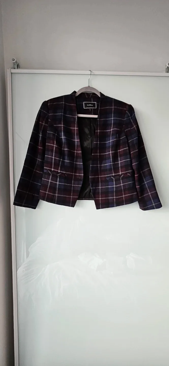 Le Chateau Plaid Blazer - Size M image indicator(3)