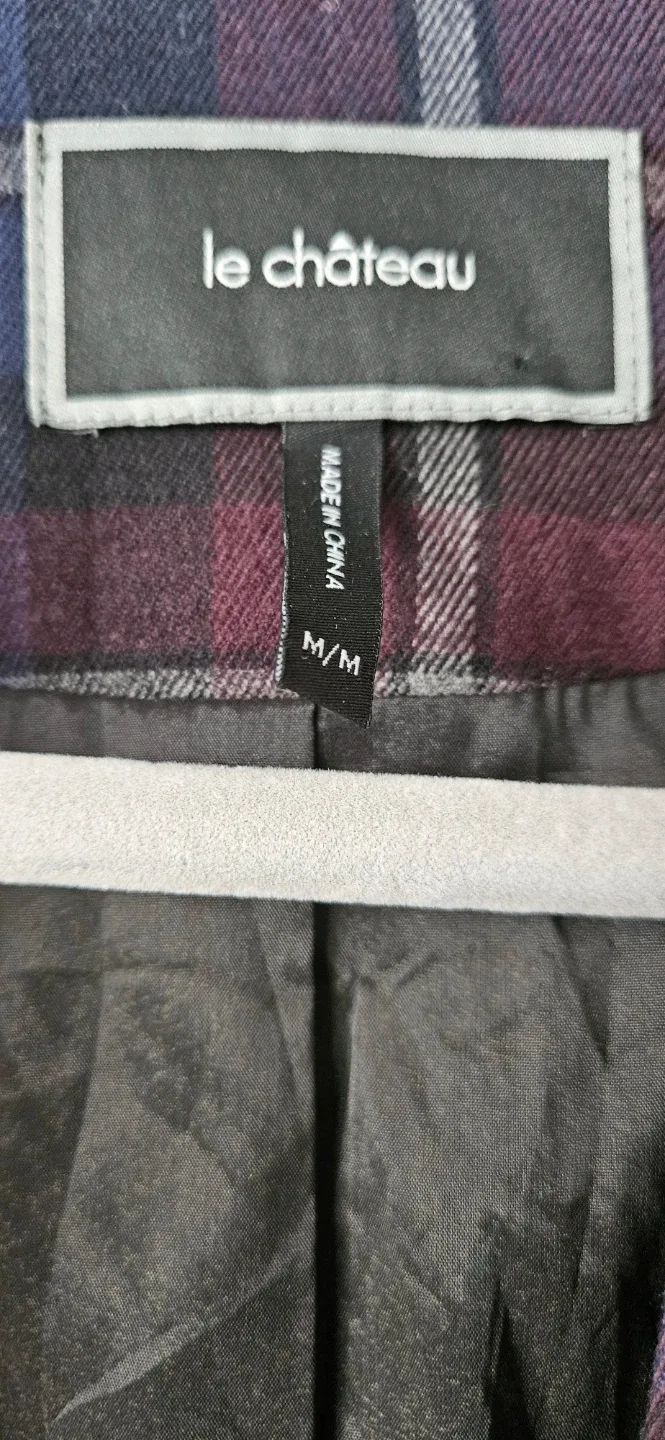 Le Chateau Plaid Blazer - Size M image indicator(4)