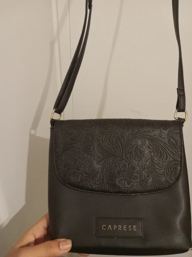 Caprese Black Crossbody Bag