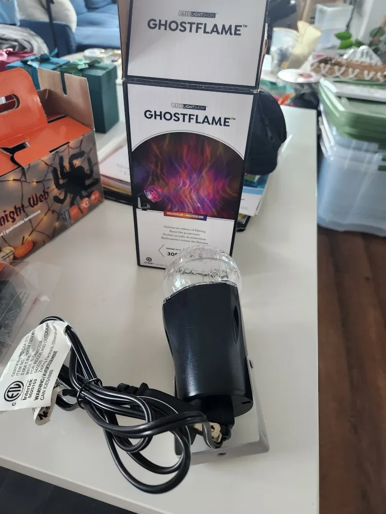 Globe Midnight Web String Lights - Halloween Decor