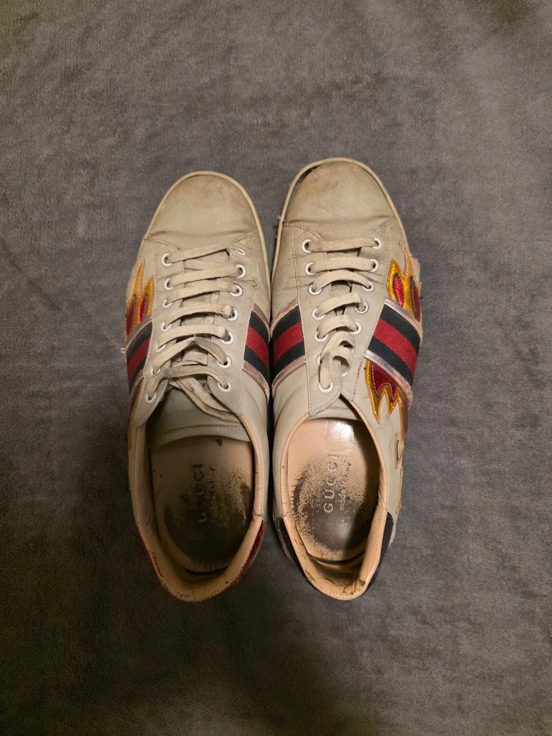 Gucci Ace Flames (READ DESCRIPTION) thumbnail