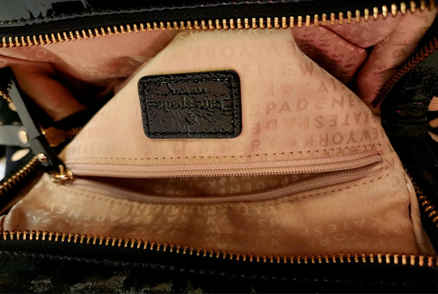 Kate Spade Black Polka Dot Purse image indicator(5)