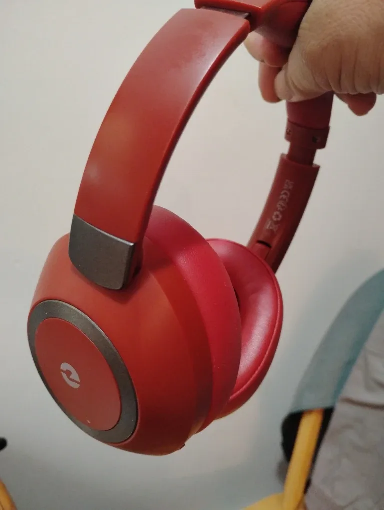 Red Monoprice BT-600ANC Bluetooth Headphones image indicator(2)