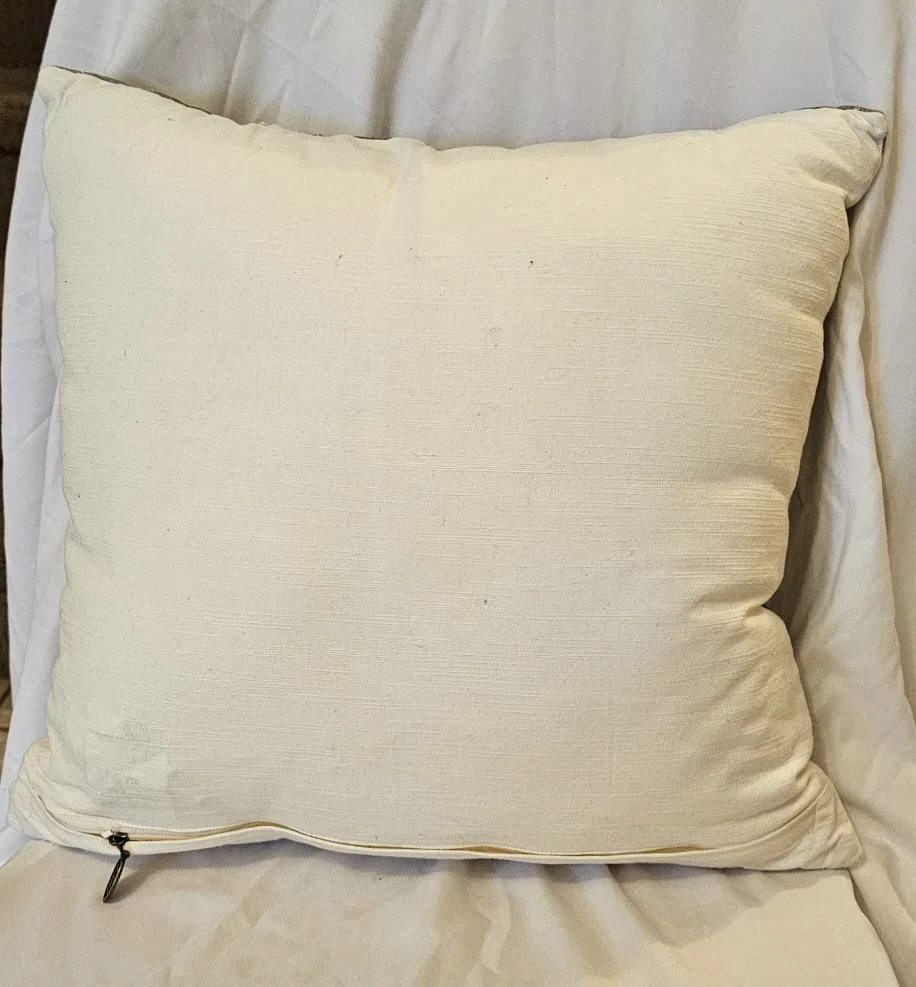 MultiColoured Pier 1 "Cold noses Warm Hearts" X-mas Decor Pillow image indicator(3)