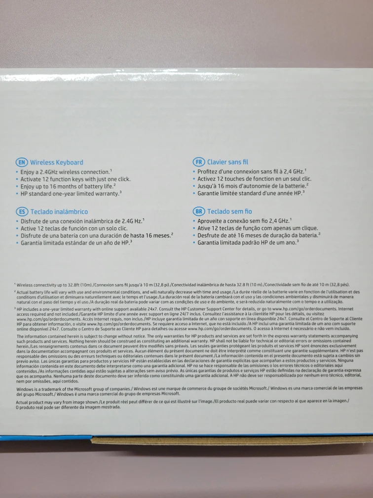 HP 230 Wireless Keyboard - photo 2