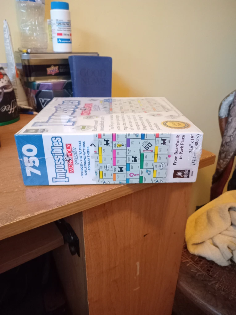 750 Pieces Monolopy Impossible Puzzle - photo 5