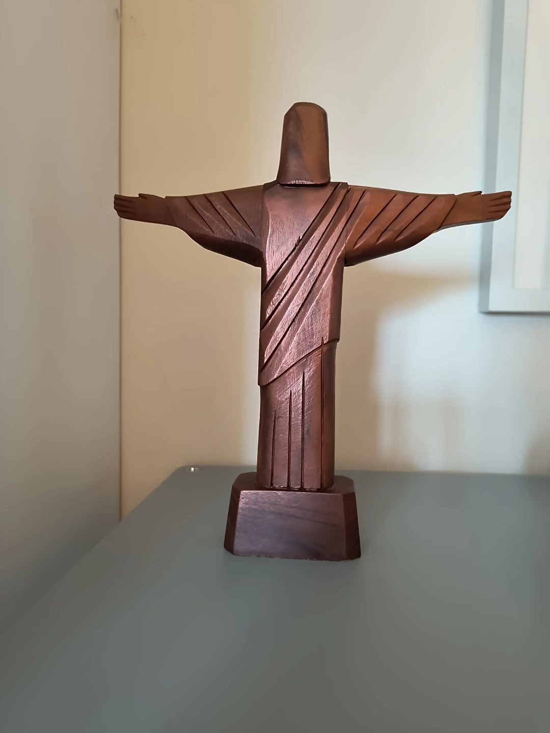 Wooden Christ the Redeemer Statue - photo 3