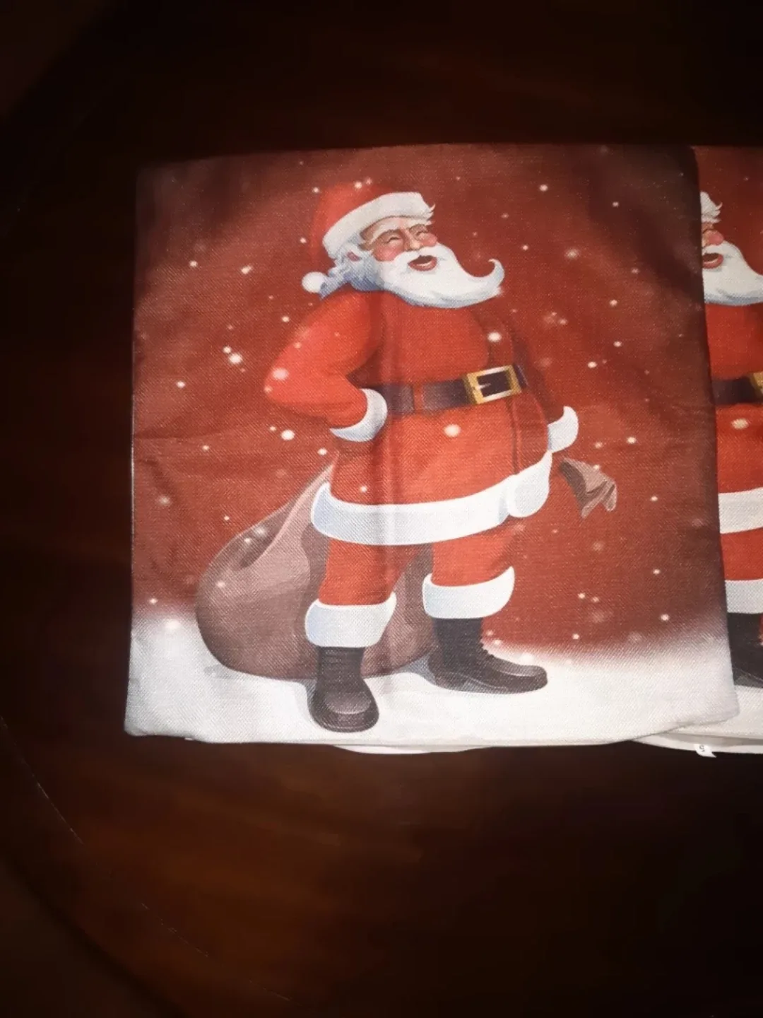 Santa Claus Pillow Cover x2