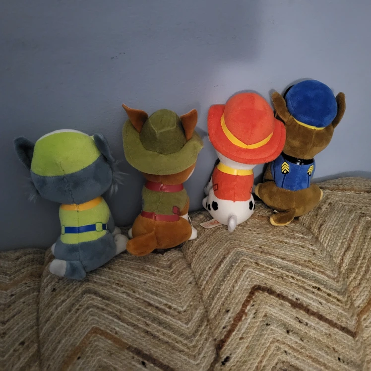 Paw Patrol TY Plush Set - Rocky, Marshall, Tracker, Chase - photo 2