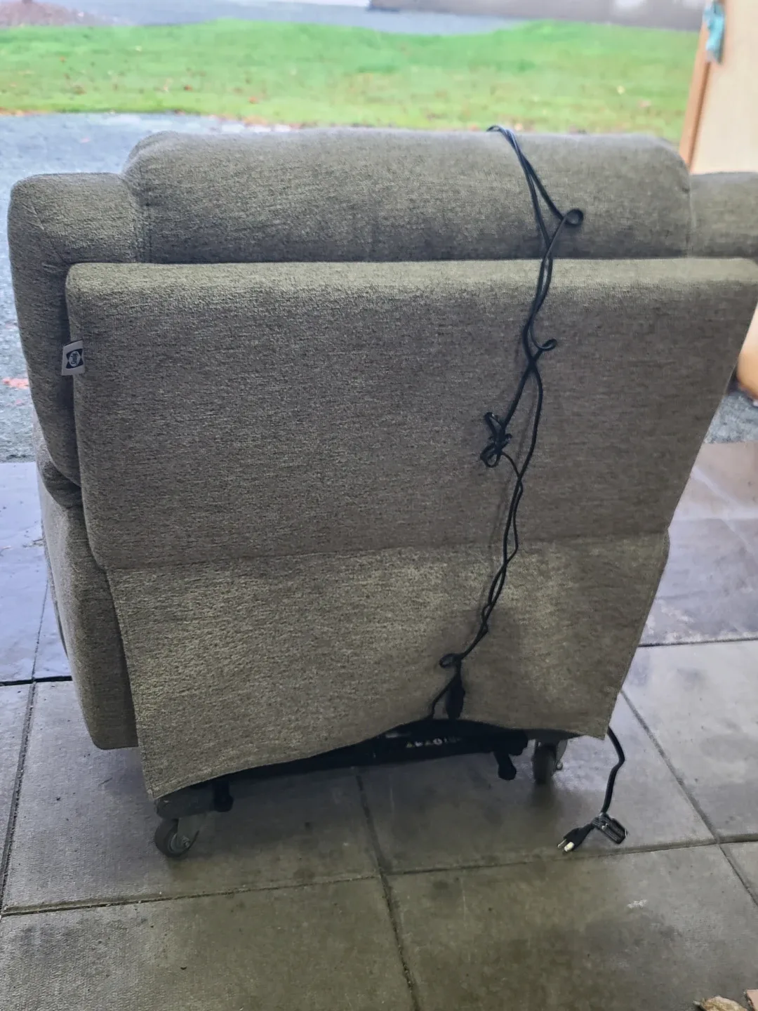 Grey Powered Lift Recliner Chair image indicator(5)