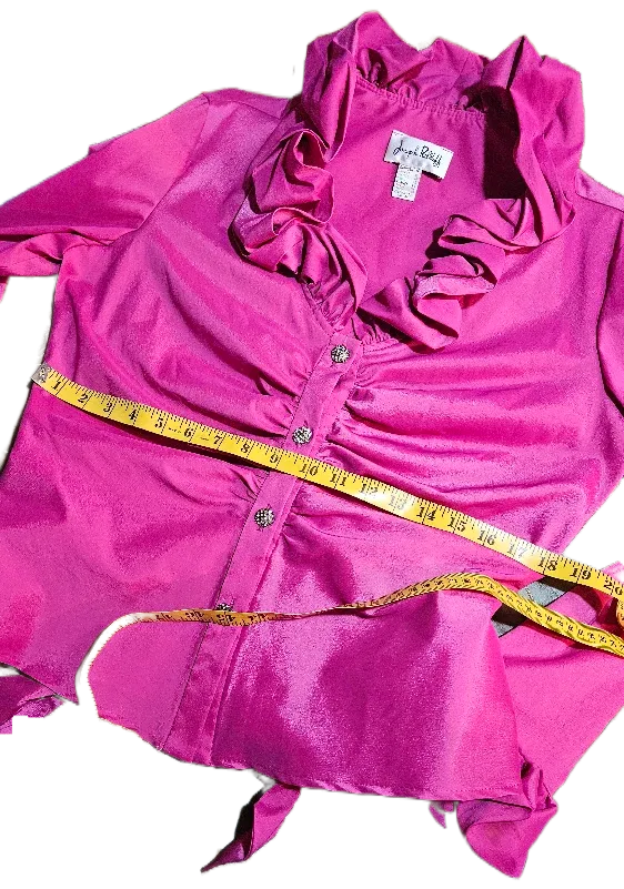 Joseph Ribkoff Pink Blouse Size 8 image indicator(4)