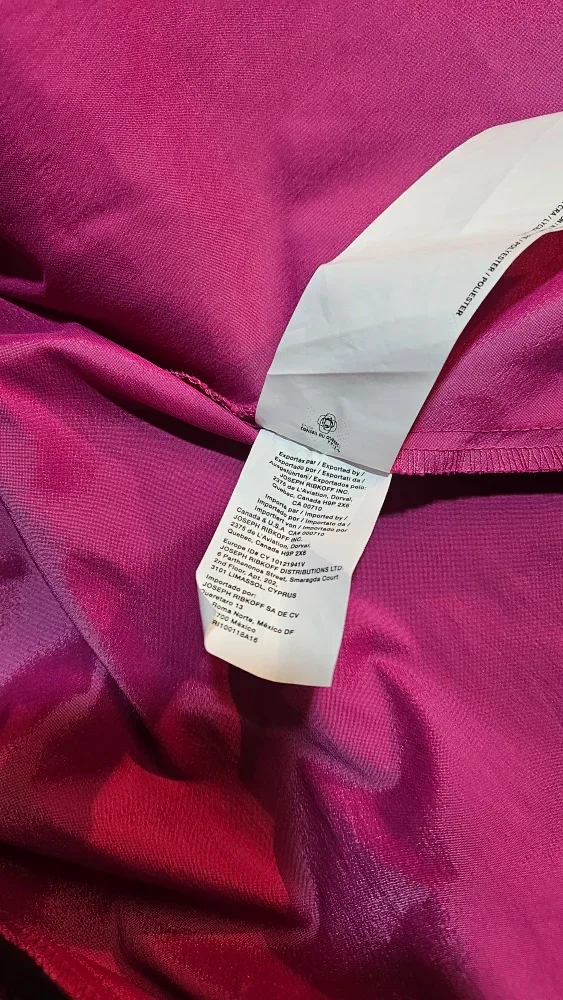 Joseph Ribkoff Pink Blouse Size 8 image indicator(6)