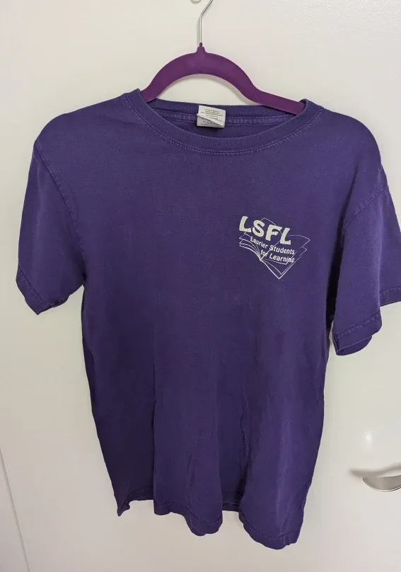 LSFL Laurier Students for Learning T-Shirt - Men's Small