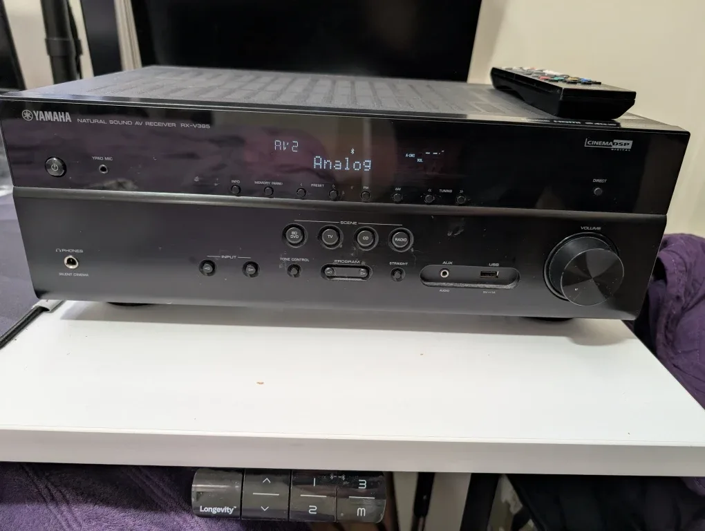 Yamaha RX-V385 Natural Sound AV Receiver