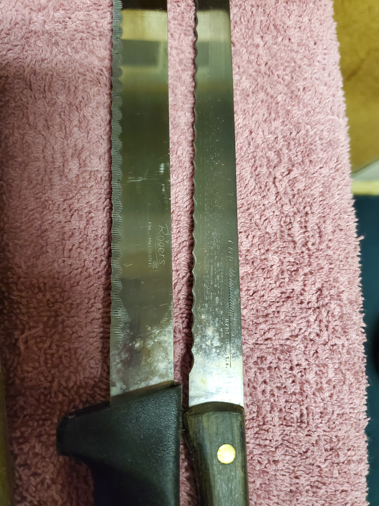 Vintage Knife Set with Wooden Block - photo 5