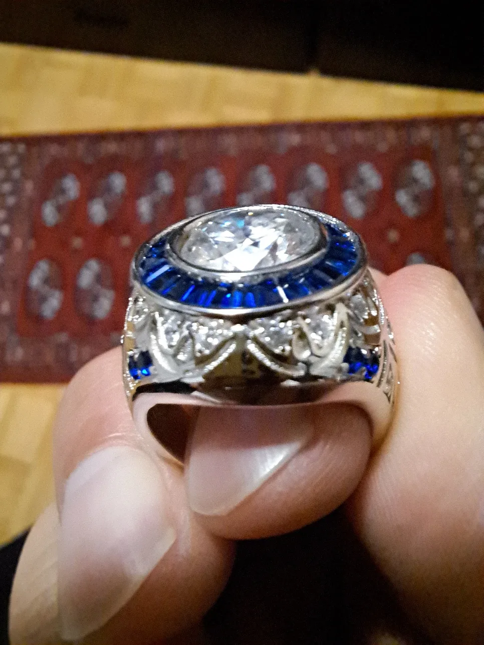 Sterling Silver Ring, 9.19g image indicator(3)