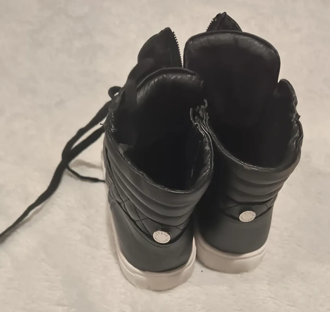Steve Madden Black High Top Sneakers image indicator(6)