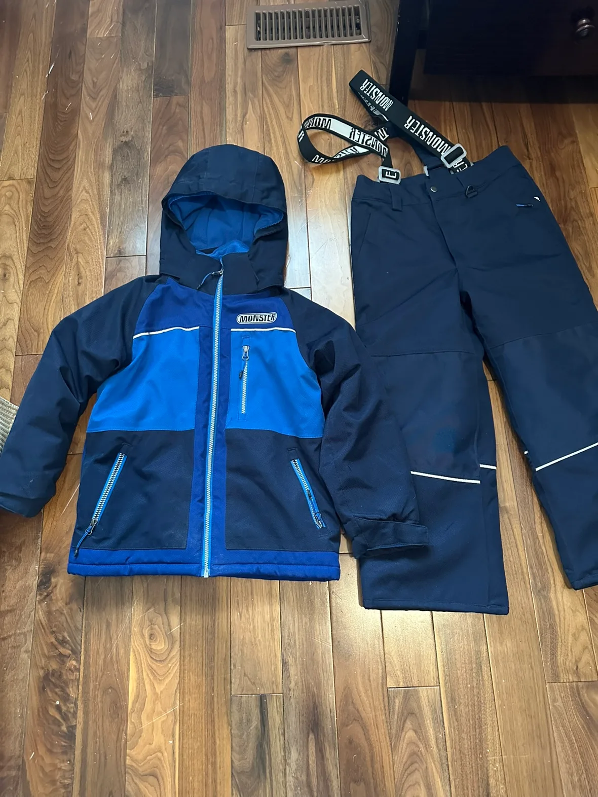 Monster Snowsuit - Size 8