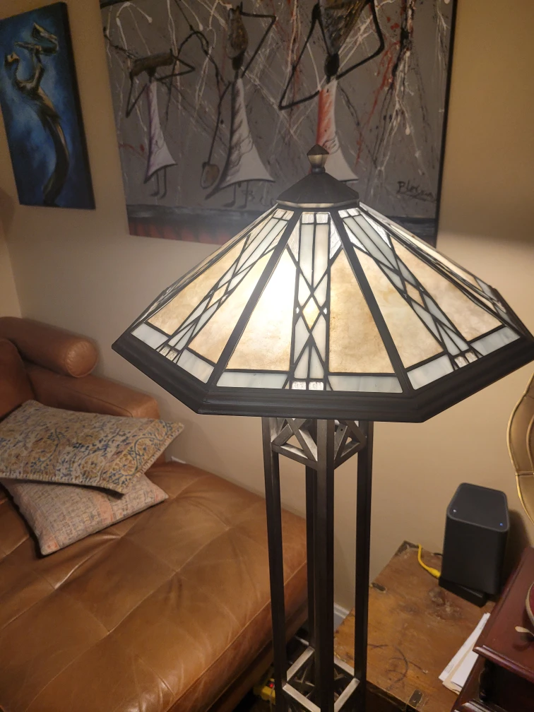 Tiffany Style set of Lamps - photo 3